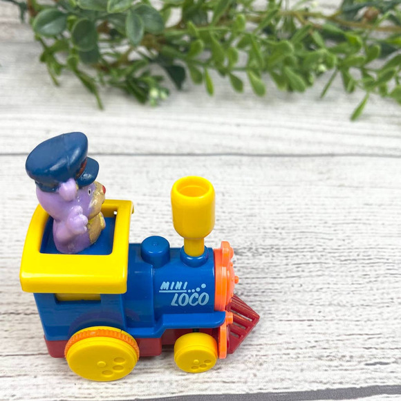 Vintage 90's TINY TOON Adventure Kids Meal Pull and Wind Toy Set - Picture 4 of 9